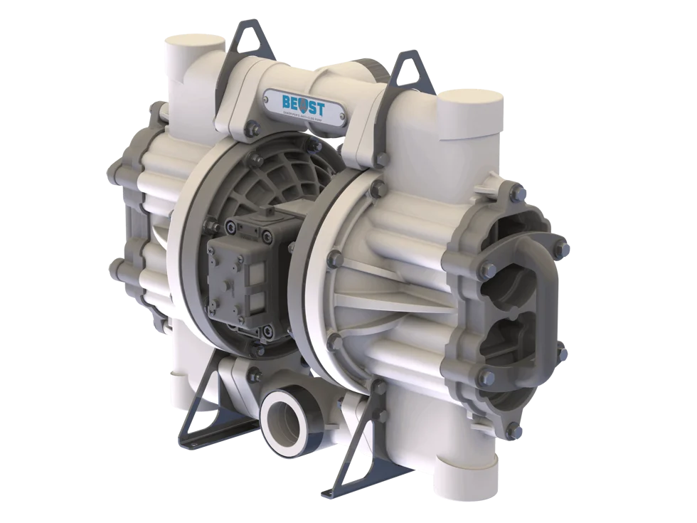 SANDPIPER HD20F Heavy Duty Flap Valve AODD Pump